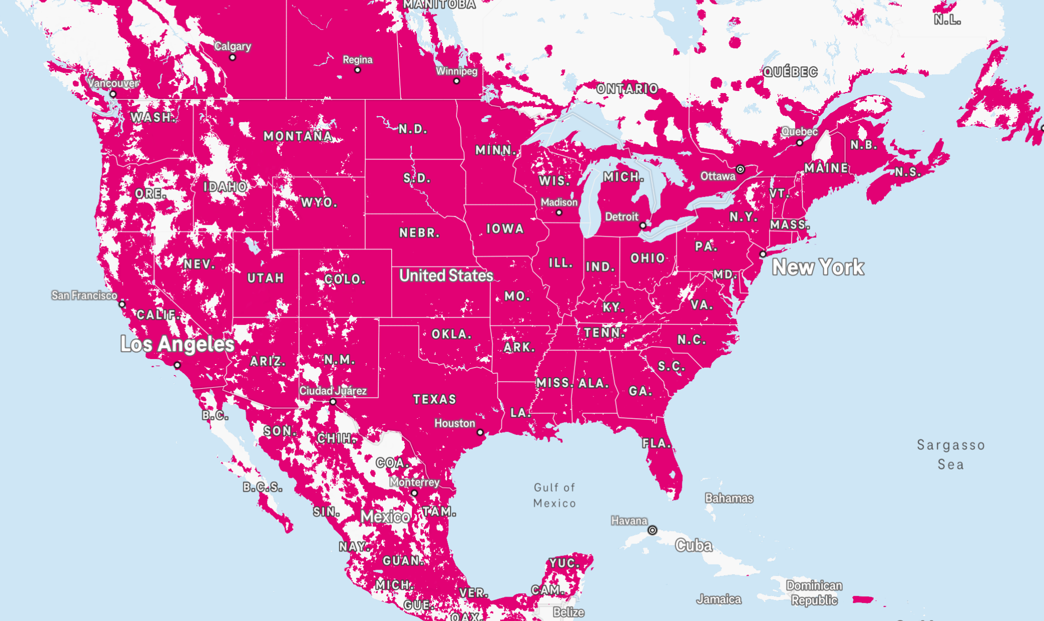 t-mobile coverage map